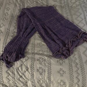 Purple Mermaid Knit Throw Blanket/Pink and Gold Pillowfort Mermaid Throw Blanket